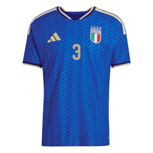 Camiseta de local de Italia para hombre, DIMARCO #3, Copa Mundial 2026 - Corte ajustado