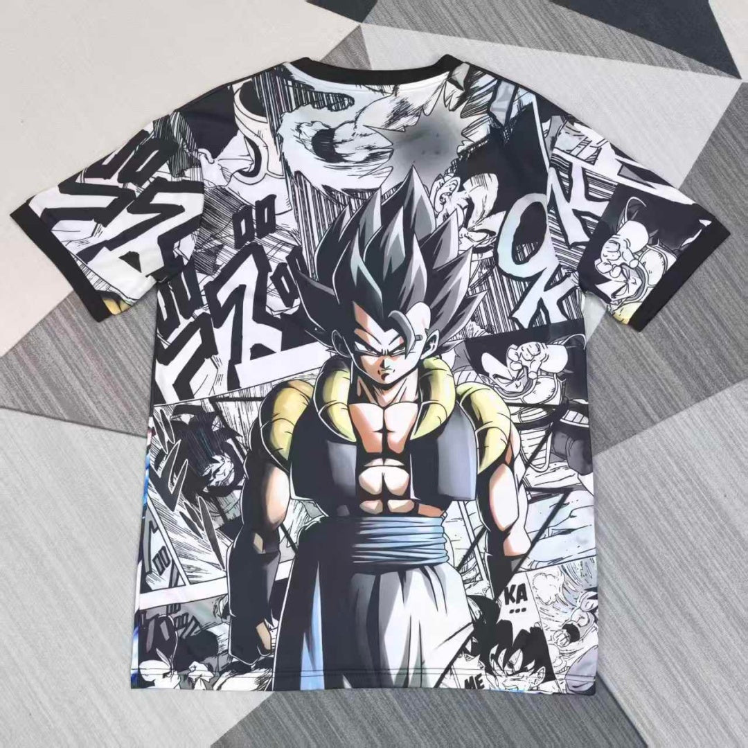 Camiseta negra especial de anime japonés 25/26