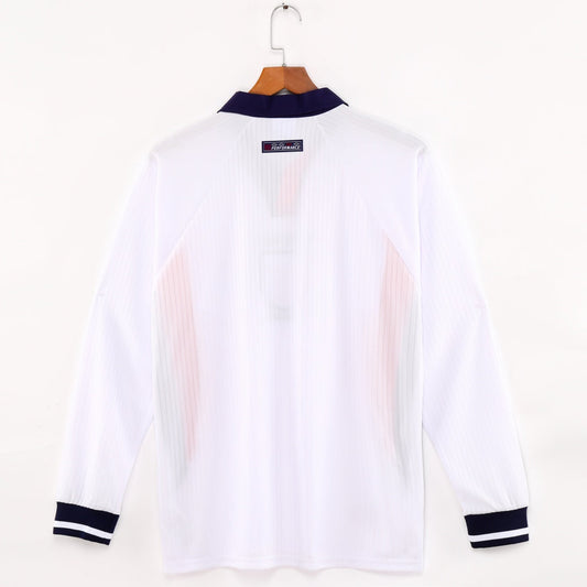 Camiseta retro de manga larga de local de Inglaterra 1998