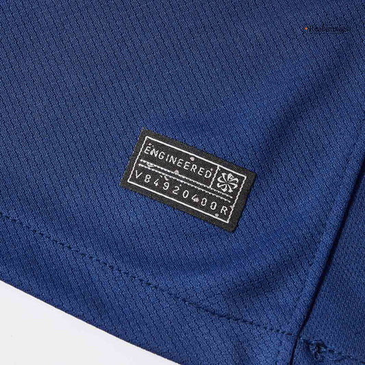 Camiseta de fútbol de manga larga de visitante del PSG 2024/25, color azul marino