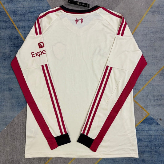 Camiseta de manga larga de visitante del Liverpool 25/26