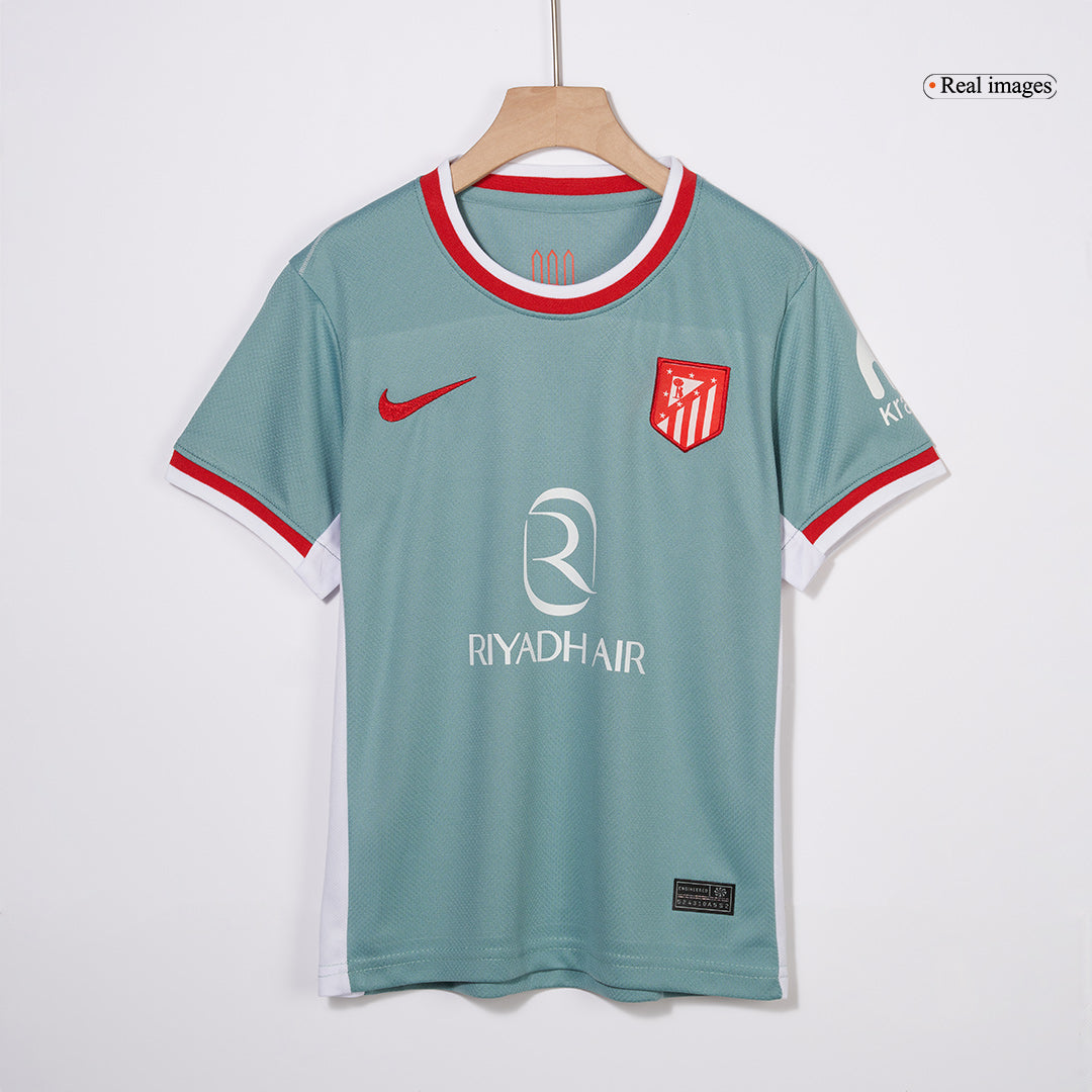 Kit de fútbol visitante del Atlético de Madrid para niño (Kit y pantalón corto) 2024/25