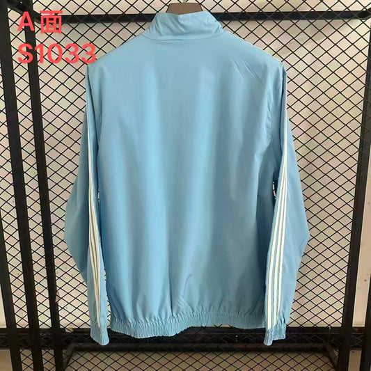 Chaqueta cortavientos reversible Argentina S1033