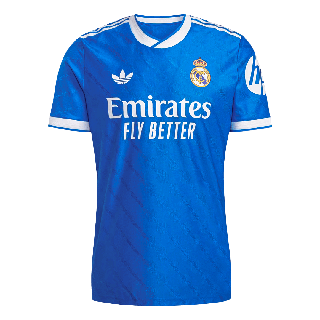 Camiseta de fútbol del Real Madrid TCHOUAMENI #14 3.ª equipación 2025/26 auténtica