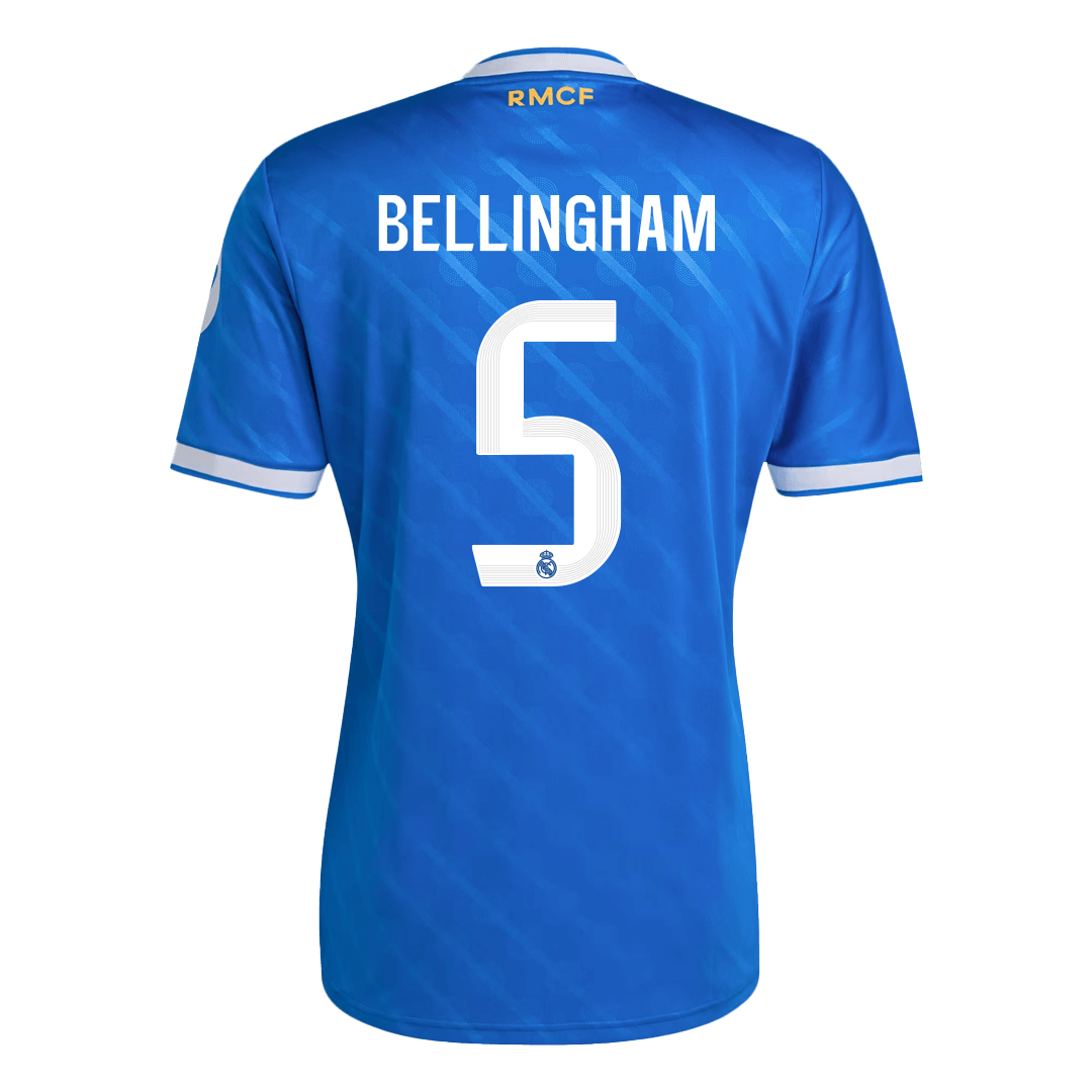 Camiseta de fútbol del Real Madrid BELLINGHAM #5 2025/26