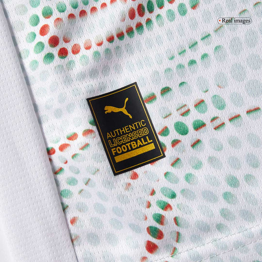 Camiseta de fútbol de manga larga de visitante de Portugal 2025, blanca