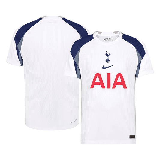 Camiseta de fútbol local auténtica del Tottenham Hotspur 2025/26, blanca