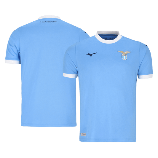 Camiseta de fútbol local de la Lazio 25/26 azul