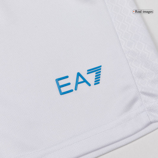 Kit de camiseta de fútbol local del Napoli para niños (camiseta, pantalón corto y calcetines) 2025/26