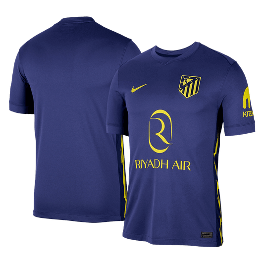 Camiseta de fútbol visitante del Atlético de Madrid 2025/26 azul marino