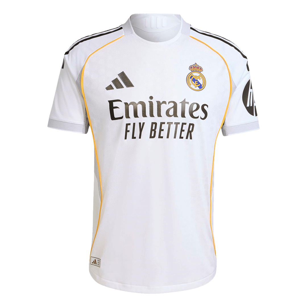 Camiseta de fútbol local del Real Madrid F.MENDY #23 2025/26 auténtica