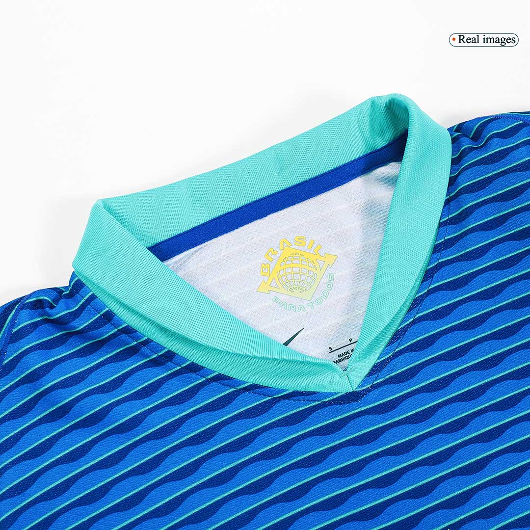 Camiseta de visitante de fútbol de Brasil RODRYGO #10 Copa América 2024