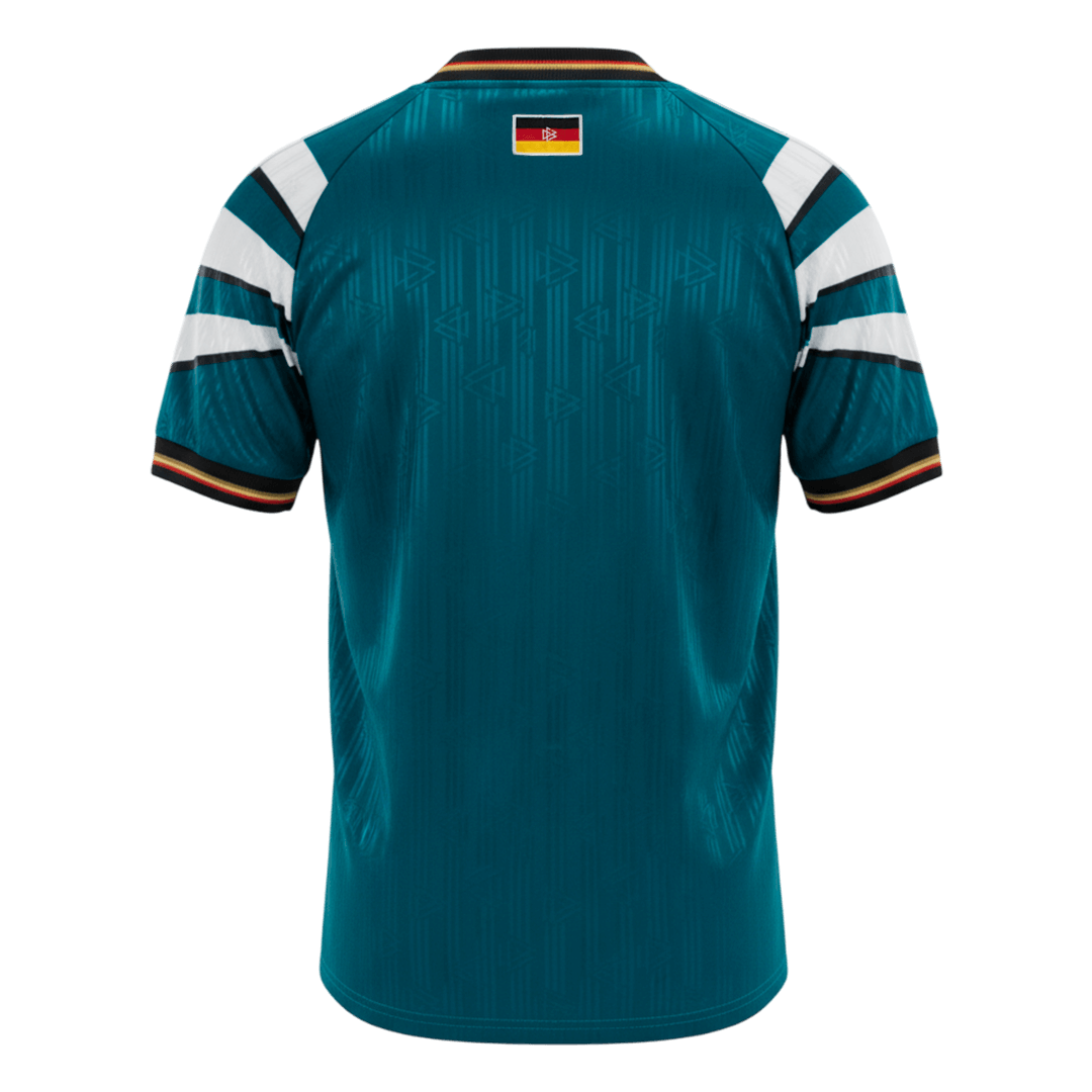 Camiseta retro de fútbol de visitante de Alemania 1996/97