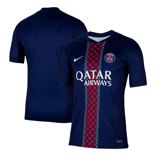 Camiseta de fútbol local del PSG 2025/26 azul marino