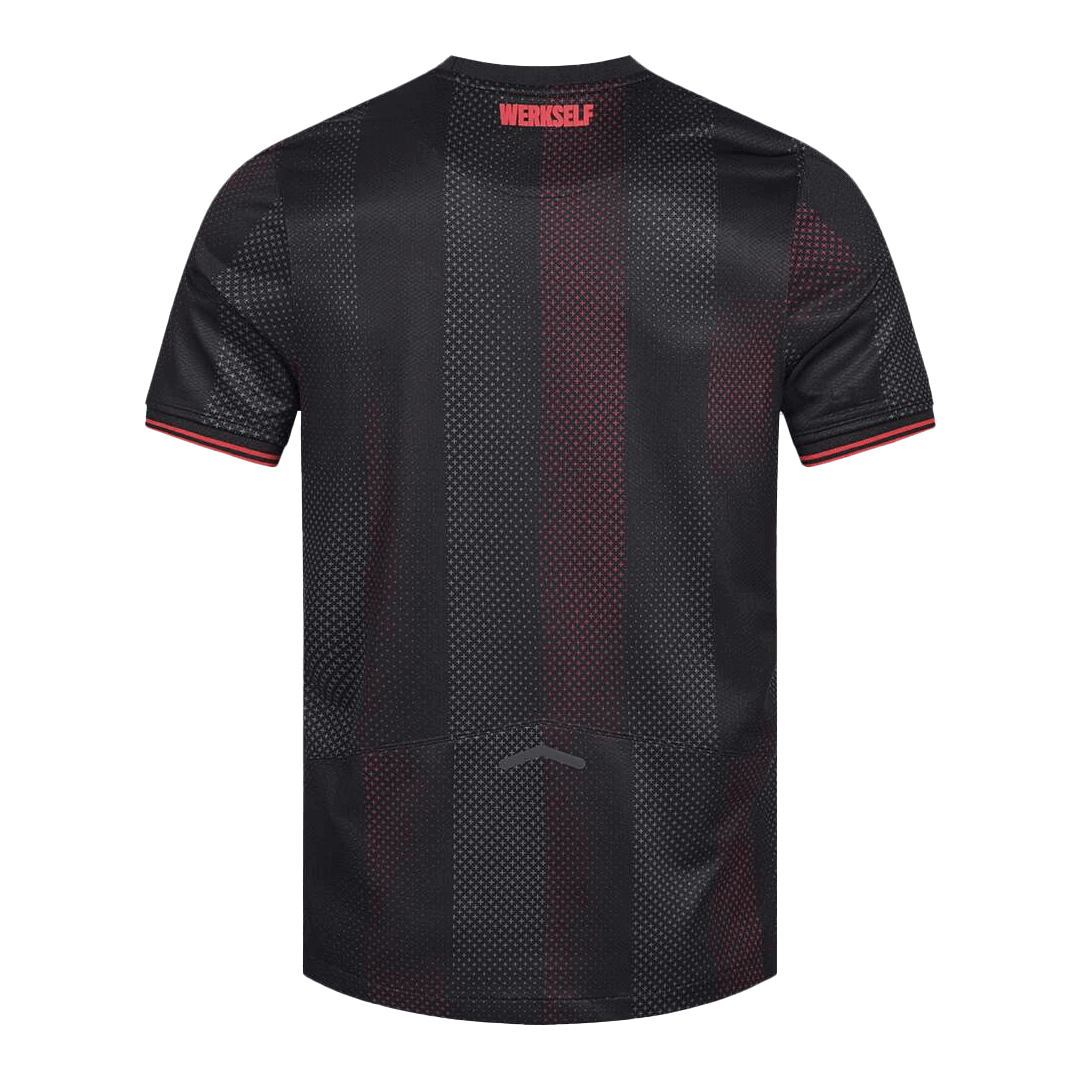 Camiseta de fútbol local del Bayer 04 Leverkusen 25/26 negra
