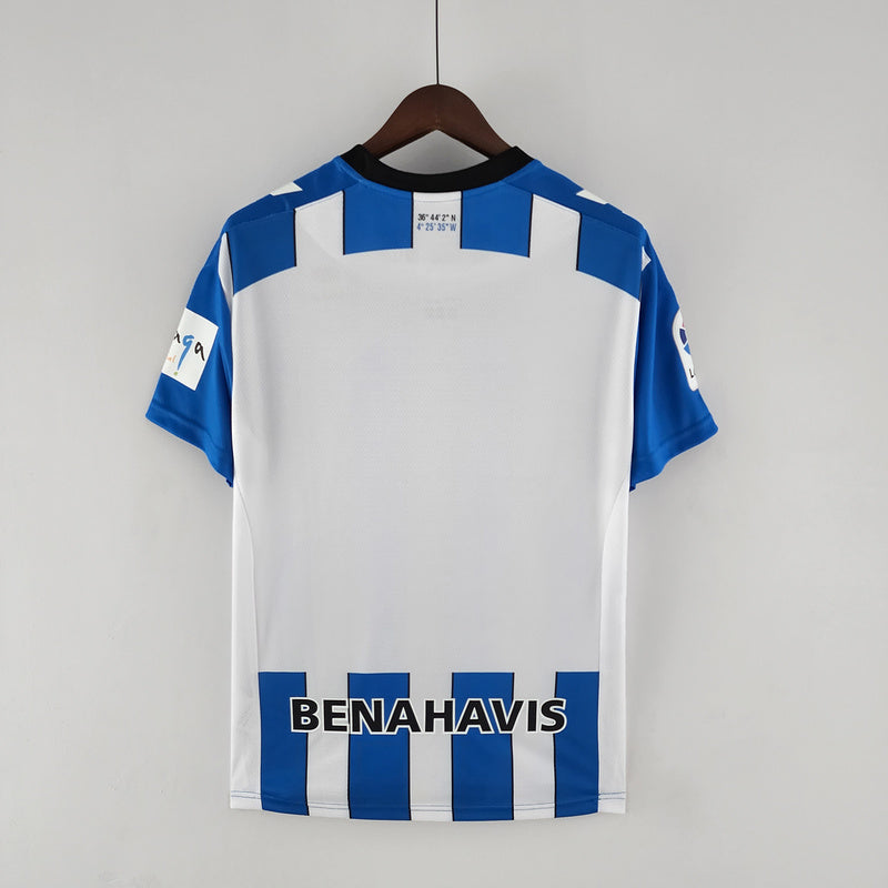 Equipación local del Málaga 2022/23