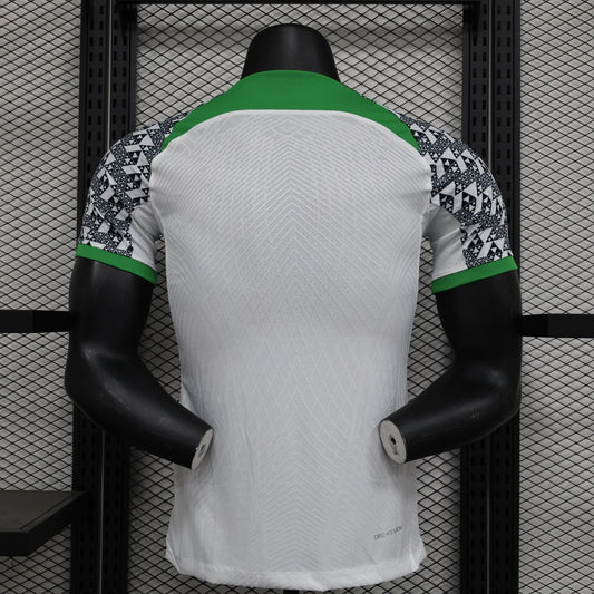 Camiseta de visitante de Nigeria, versión jugador, temporada 2023/2024