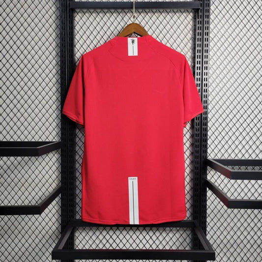 Camiseta retro de local del Manchester United 2007-2008