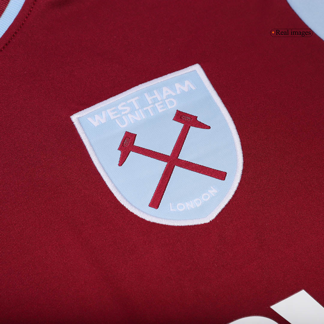 Camiseta de fútbol local del West Ham United 2024/25 roja