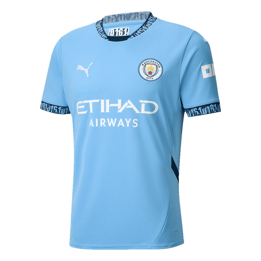 Camiseta de fútbol local del Manchester City DE BRUYNE #17