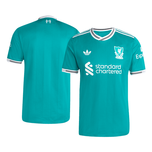 Camiseta de fútbol de visitante del Liverpool 2025/26