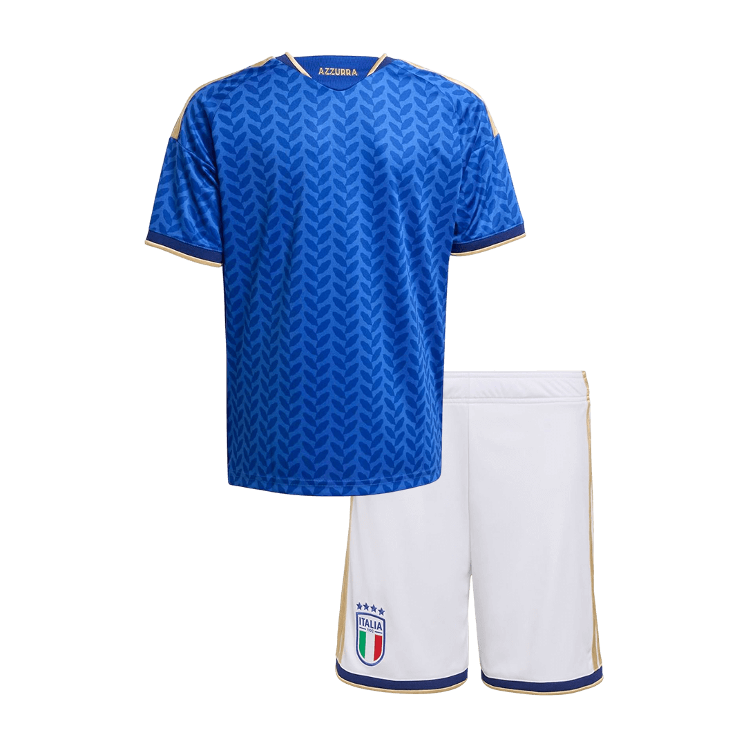 Kit de camiseta de fútbol local de Italia para niños (camiseta y pantalón corto) 2025/26