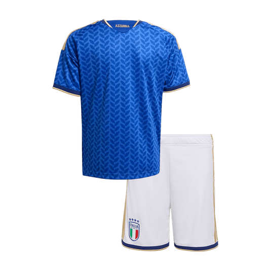 Kit de camiseta de fútbol local de Italia para niños (camiseta y pantalón corto) 2025/26