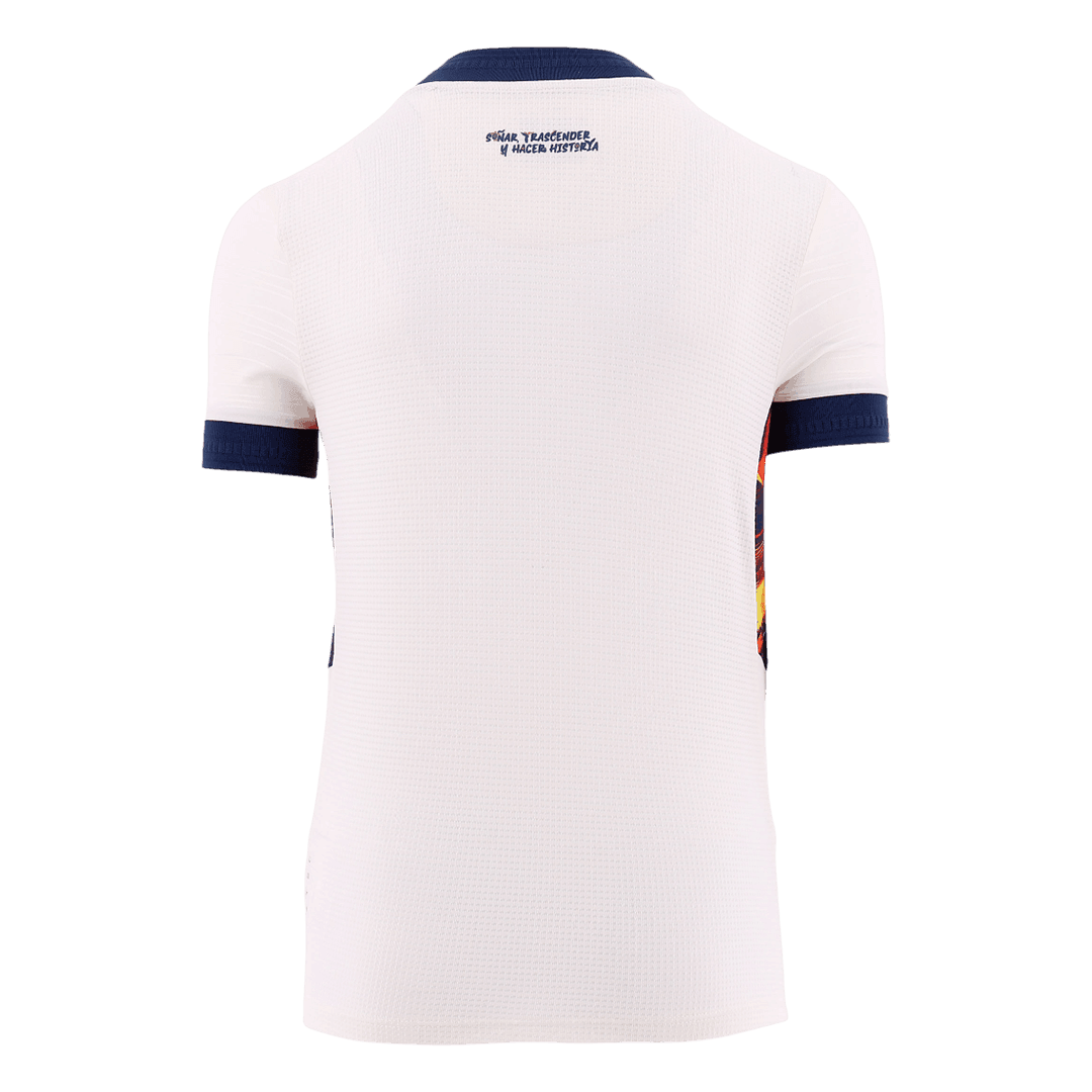 Camiseta de Ecuador (tercera equipación) para el Mundial 2026, color blanco.