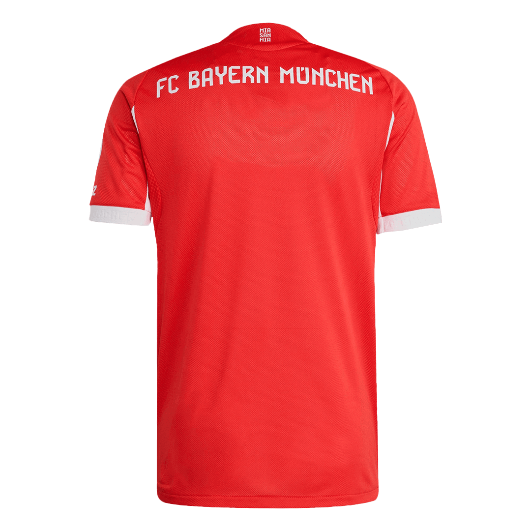 Camiseta de fútbol local auténtica del Bayern Múnich 2025/26, roja