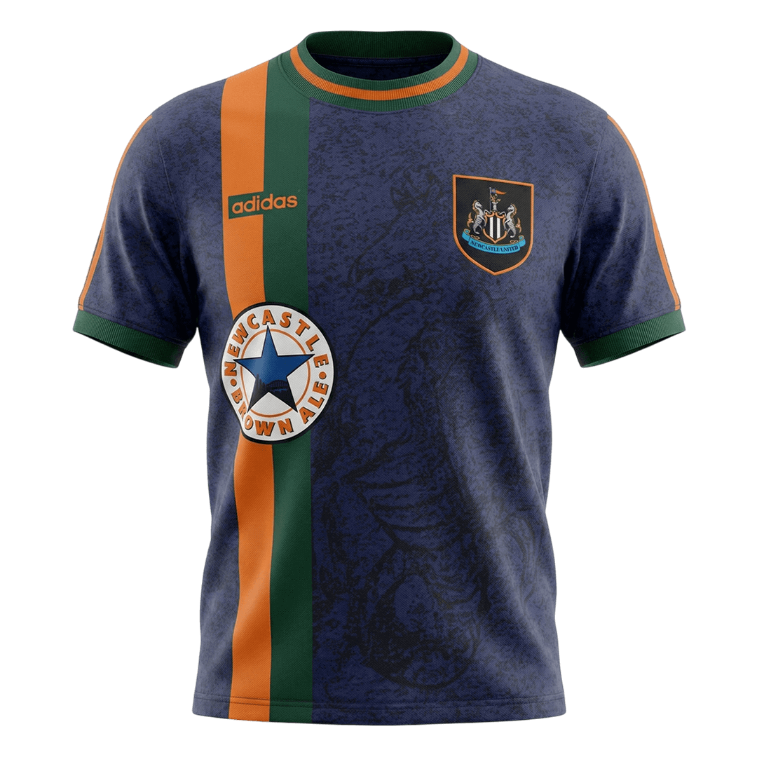 Camiseta retro de fútbol visitante del Newcastle United 1997/98