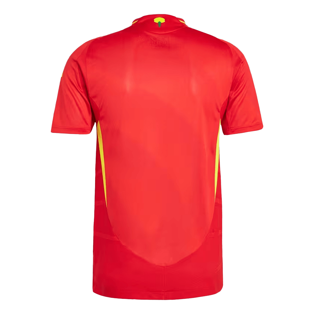 Camiseta de fútbol local auténtica de España para la Eurocopa 2024