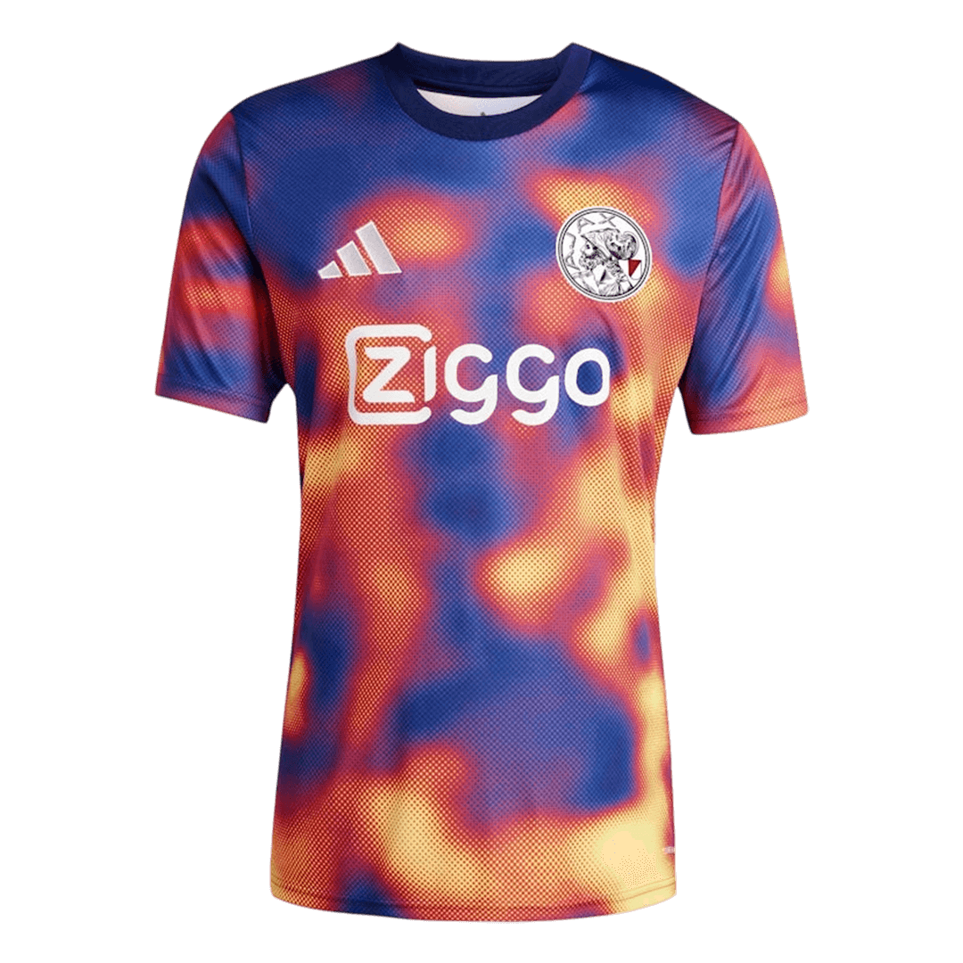 Camiseta de fútbol prepartido del Ajax 2025/26