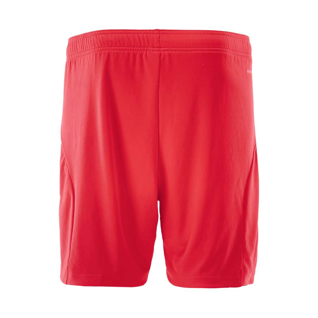 Pantalón corto de fútbol local del Bayern Múnich 25/26 rojo
