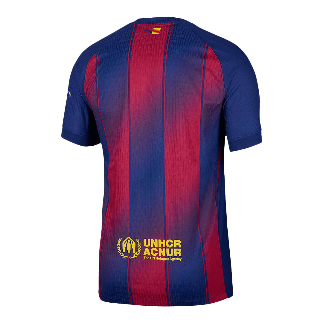 Camiseta de fútbol local auténtica del Barcelona 2025/26