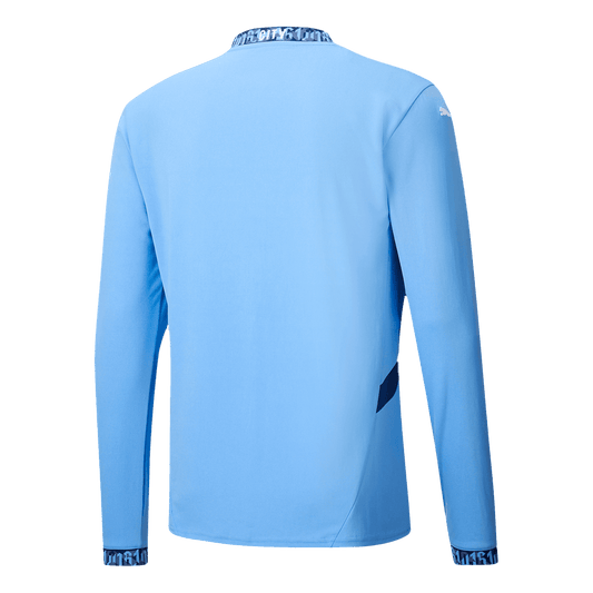 Camiseta de fútbol de manga larga local del Manchester City 2024/25