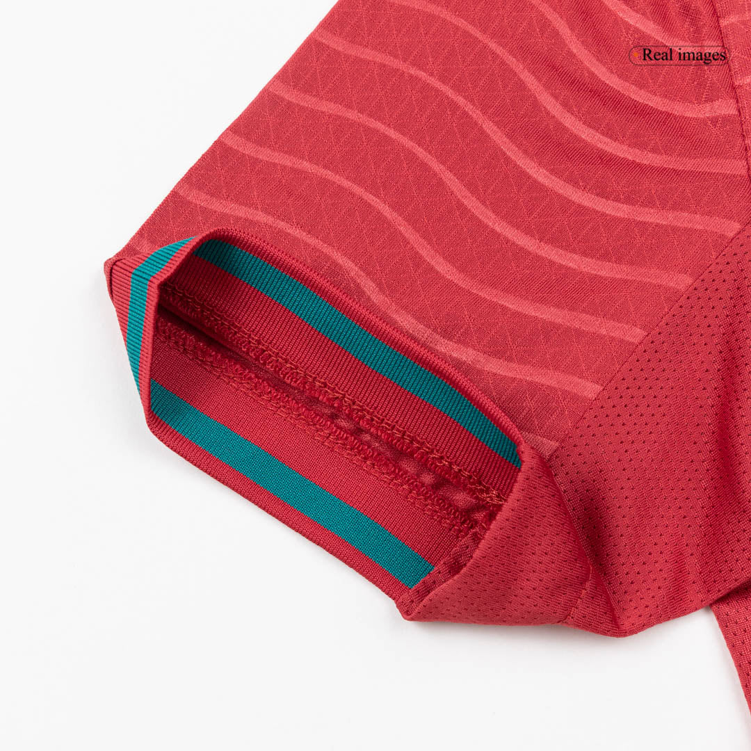 Camiseta de local de Portugal para hombre, RONALDO #7, Copa Mundial 2026 - Corte ajustado