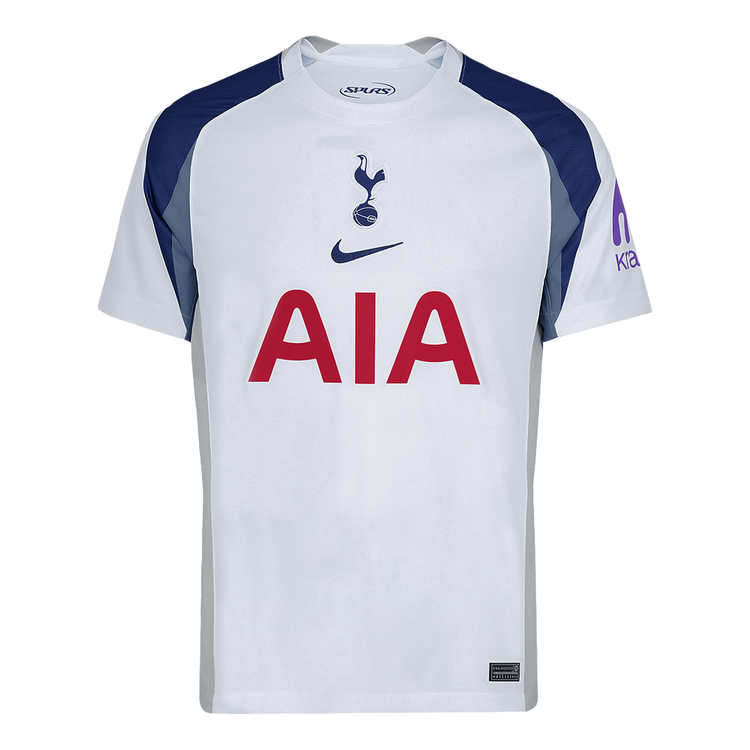 Camiseta de fútbol local del Tottenham Hotspur DRAGUSIN #6 2025/26, blanca