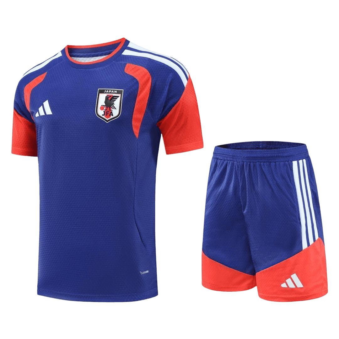 Equipación de fútbol de Japón para la previa del partido (camiseta + pantalón corto) 2026