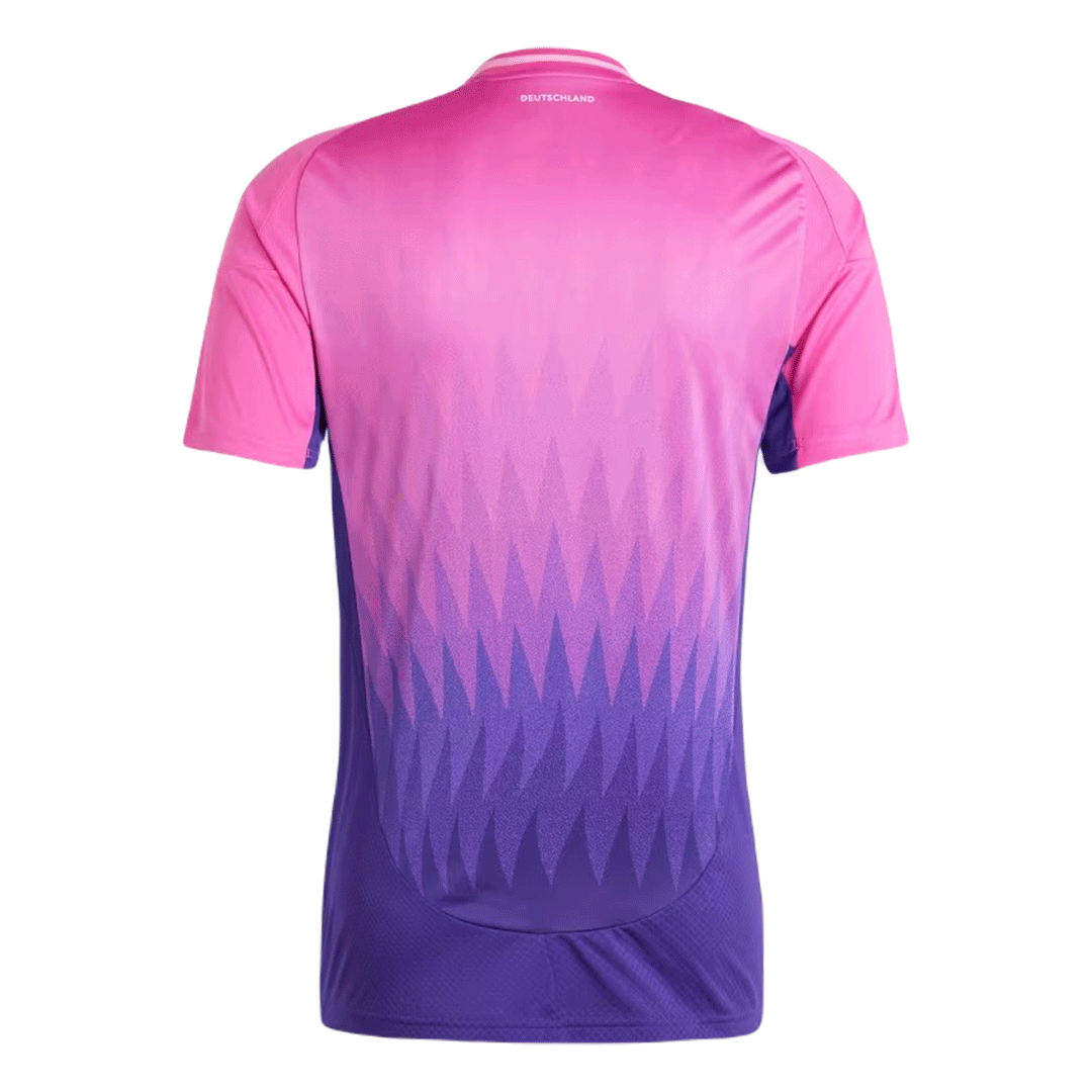 Camiseta de fútbol de visitante de Alemania para la Eurocopa 2024