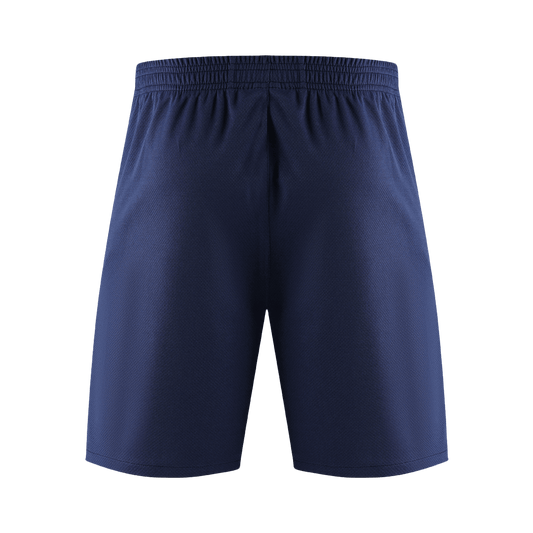 Pantalón corto de entrenamiento prepartido del Barcelona 2025/26 azul marino