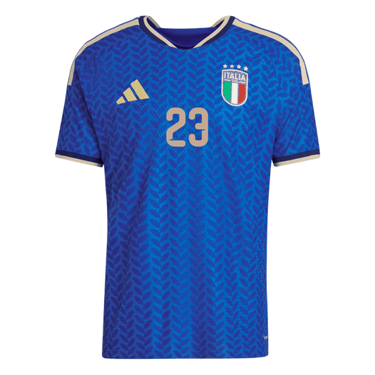Camiseta de local de Italia BASTONI #23 para hombre, Copa Mundial 2026 - Corte ajustado