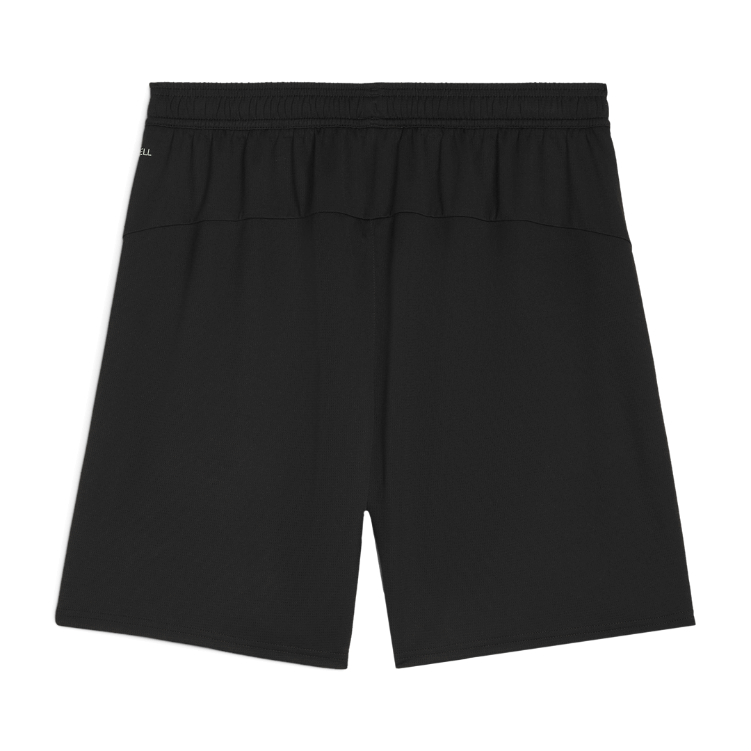 Pantalón corto de fútbol visitante del Manchester City 25/26 negro