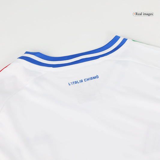 Camiseta de fútbol visitante de Italia DIMARCO #3 para la Eurocopa 2024