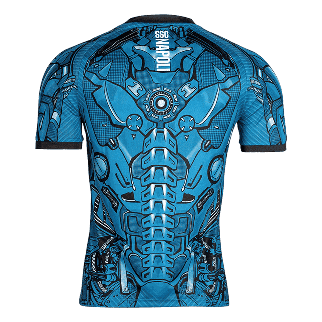 Camiseta de fútbol prepartido del Napoli 2025/26