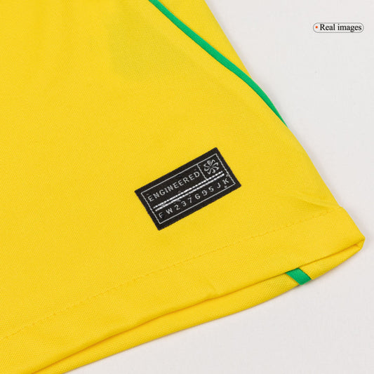 RAPHINHA #11 Camiseta de local de Brasil para el Mundial 2026 Amarilla