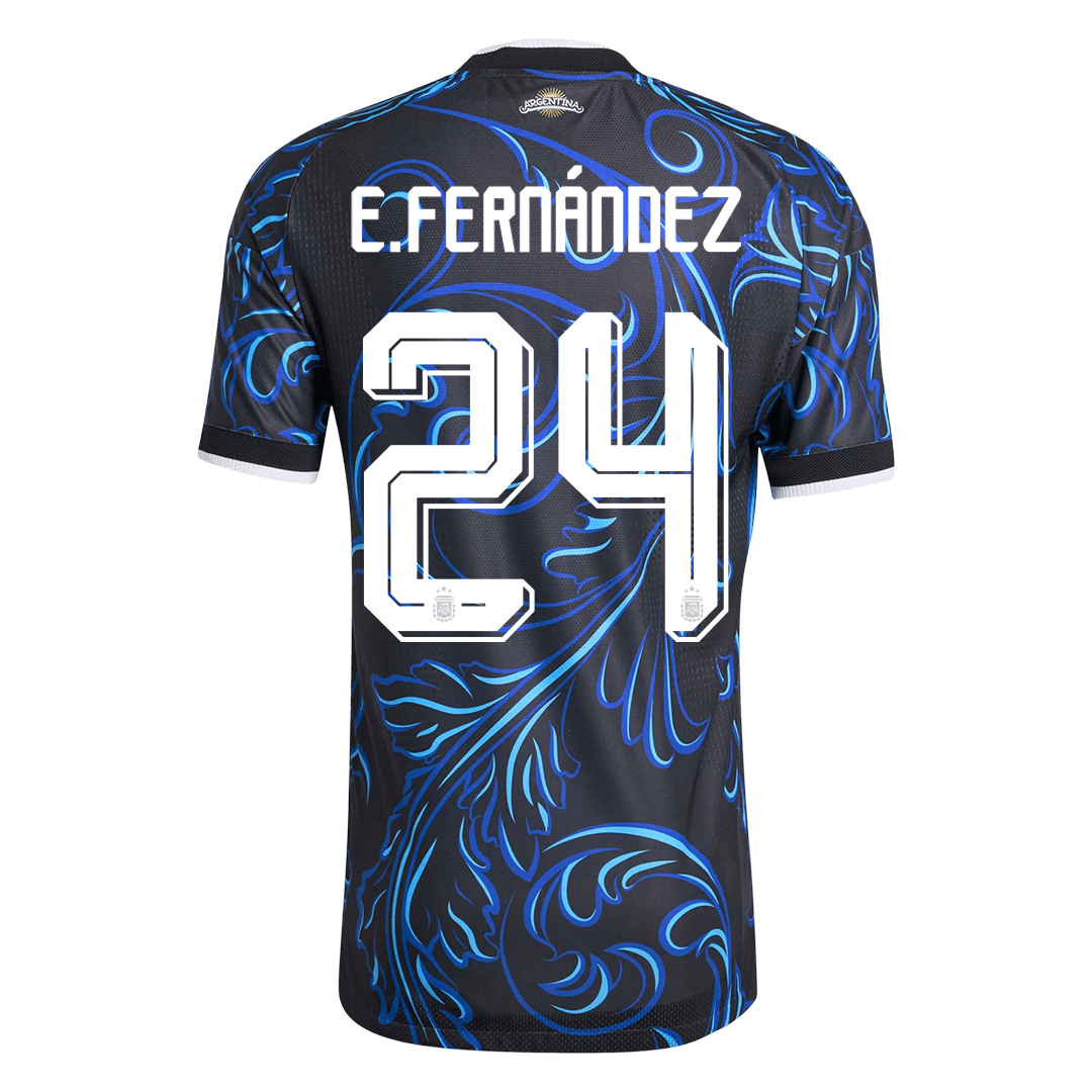 Auténtica camiseta de visitante de E. FERNÁNDEZ #24 de Argentina 2026