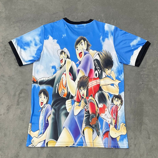 Camiseta azul especial de anime japonés 25/26