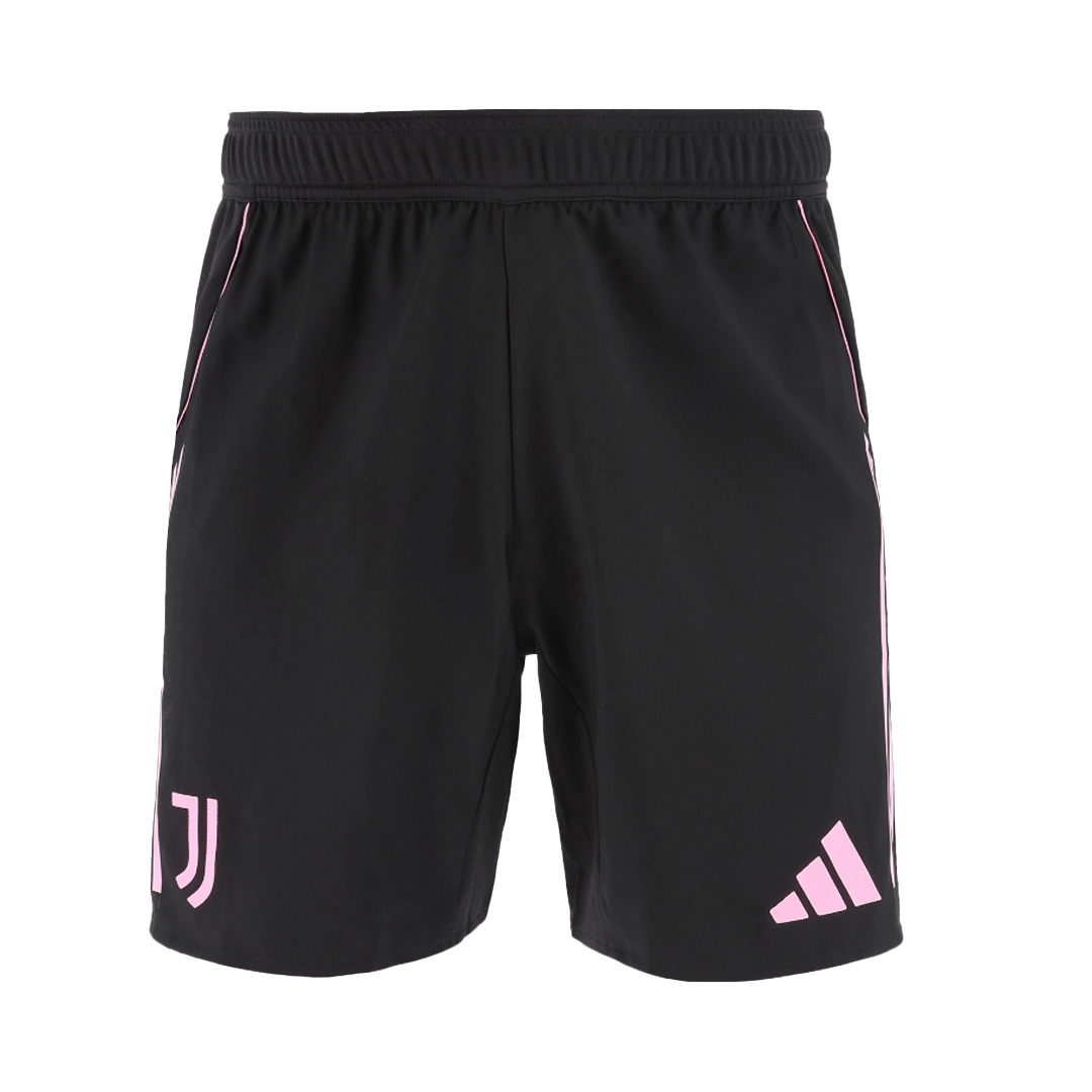 Pantalón cortos auténticos de la Juventus 25/26 en negro