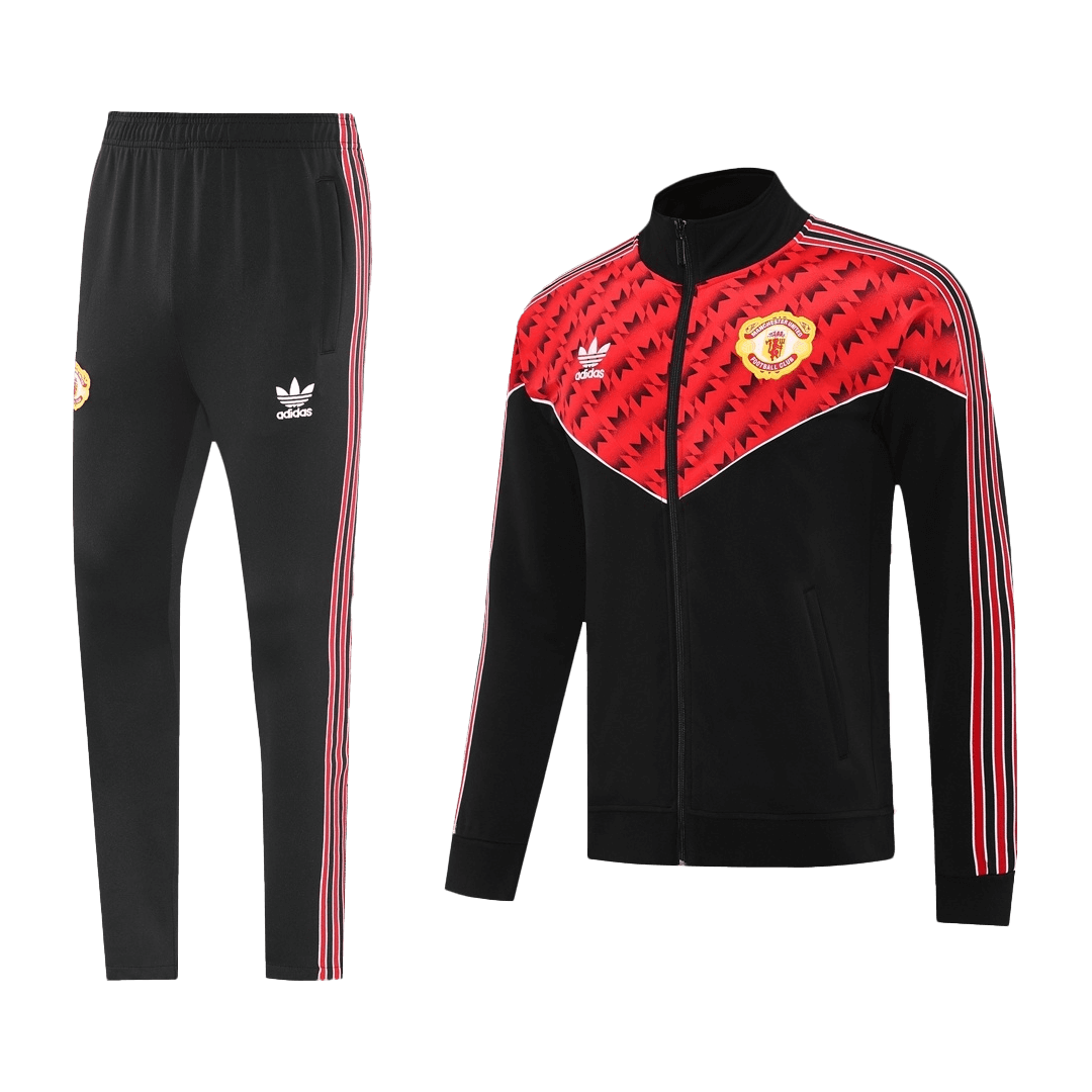 Kit de entrenamiento del Manchester United 2025/26 (Chaqueta + Pantalones)