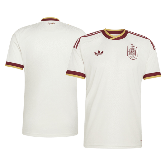 Camiseta de visitante de España para el Mundial 2026, color blanco.